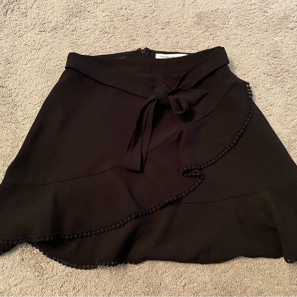 Black Cupcakes and Cashmere mini Skirt